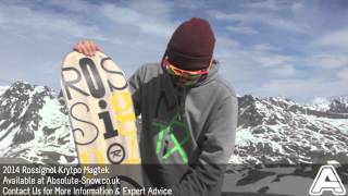 2013  2014  Rossignol Krypto Magtek Snowboard  Video Review [upl. by Ettedualc]