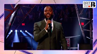 Mo Gilligans best bits  The BRIT Awards 2022 [upl. by Barcot778]