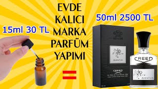 ESANS İLE PARFÜM YAPIMI  EVDE UCUZ KALICI VE MARKA PARFÜM NASIL YAPILIR [upl. by Demahom]