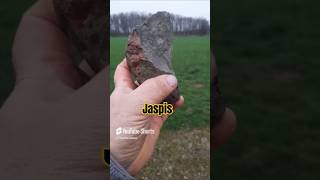 roten Jaspis am Wegrand gefunden Jaspis Achat geology [upl. by Behn]