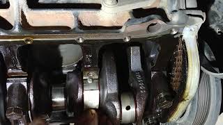 Change Main bearings with crankshaft still installed [upl. by Lefkowitz]