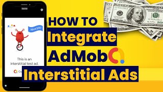 How to integrate Admob Interstitial Ads in Android Studio 2024  With Source Code 🤑 [upl. by Ellenrad940]