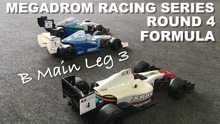 Xray X1 Racing  B Main Leg 3  Megadrom Racing Series Round 4 [upl. by Diraj]