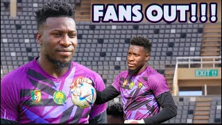 Kenya forces Andre Onana’s fans out of the stadium vs Cameroon WATCH [upl. by Hayyikaz]