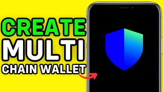 UPDATED 2024 How to Create Multi Coin Wallet in Trust Wallet [upl. by Airbmak]