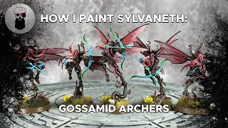 Contrast How I Paint Sylvaneth Gossamid Archers [upl. by Renrew227]