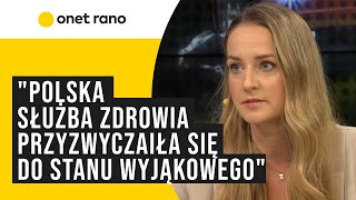 Powódź niszczy gabinety lekarskie quotOni nie myślą o sobie Martwią się że nie dotrą do pacjentówquot [upl. by Gonick859]