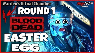 ROUND 1 SHOCK amp DENIAL GUIDE quotBLOOD OF THE DEADquot EASTER EGG  Black Ops 4 Zombies [upl. by Htiduj374]