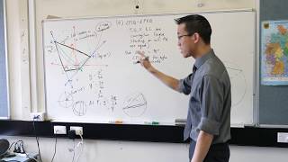 Parametrics Exam Question 2 of 2 Circle geometry proof [upl. by Matless]