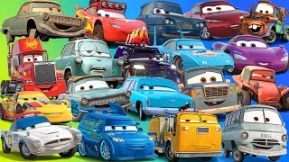 Looking For Disney Pixar Cars Lightning McQueen Darrell CartripFinn McMissile Cruz Ramirez [upl. by Delinda]