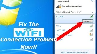 solved Wifi connection problem on Dell LaptopWINDOWS 10 [upl. by Maddeu]