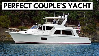 2023 OFFSHORE 54 Pilothouse YACHT TOUR Fast Trawler Liveaboard Boat [upl. by Audris]