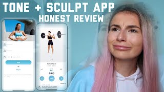 KRISSY CELA TONE amp SCULP APP REVIEW  yay or nay [upl. by Lamarre]