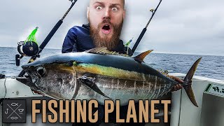 ENFIN LA PÊCHE EN MER  Fishing Planet MAJ Océan au Japon [upl. by Mahan]