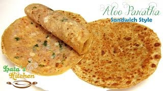 Aloo Paratha Recipe  Perfect Aloo Paratha in Easy Way  Latas Kitchen [upl. by Llertniuq]