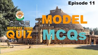 CBSE Heritage Quiz by HistoryTV18  Model MCQs with Answer  Episode 11  History Culture [upl. by Bac]