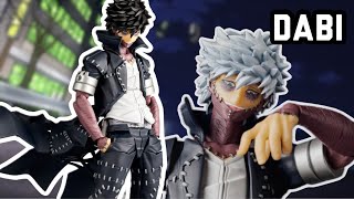 Amazing Yamaguchi Kaiyodo Revoltech My Hero Academia Dabi Touya Todoroki Action Figure Review [upl. by Fital]