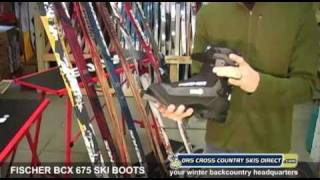 Fischer BCX 675 Backcountry Ski Boots Review Video by ORS Cross Country Skis Direct [upl. by Alra677]