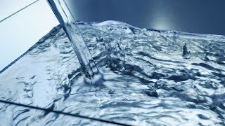 Blender Tutorial  Realistic Fluid Simulation [upl. by Assenev]