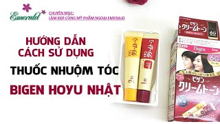 HƯỚNG DẪN SỬ DỤNG THUỐC NHUỘM TÓC BIGEN NHẬT BẢN MỸ PHẨM NGOẠI EMERALD 0978066087 [upl. by Burta20]