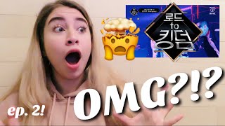 로드투킹덤 Road To Kingdom Ep2 ALL PERFORMANCES REACTION snatched bald [upl. by Lladnarc911]