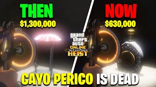 CAYO PERICO HAS BEEN NERFED FOREVER 30 Payout Decrease WHAT ARE YOU DOING ROCKSTAR [upl. by Ayekal]