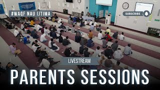 Parents Session  WaqfeNau National Ijtima Canada 2024  LIVE STREAM [upl. by Legin]