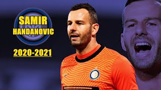 Samir Handanovic 20202021 ● Best Saves in Champions League  HD [upl. by Annemarie]