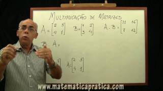 Multiplicação de Matrizes  Matrizes Determinantes e Sistemas Lineares [upl. by Scheer]