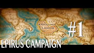 Total War Rome 2 Epirus Campaign 1 [upl. by Selway]