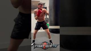 Caleb Plant BACK IN THE GYM LOCKED IN [upl. by Brier]