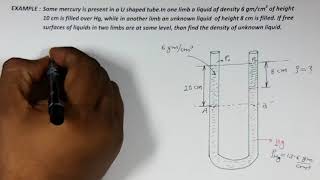 15Solved example5 on hydrostatic pressure [upl. by Enenaej]