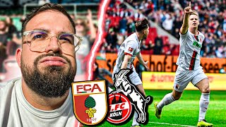 KÖLN STOPPT SIEGESSERIE VOM FCA 🔥😱 FC Augsburg Vs FC Köln  Stadionvlog [upl. by Akcimat]