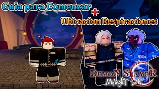 Demon Slayer Midnight Sun Como Comenzar  Ubicacion de Respiraciones [upl. by Enilrem95]