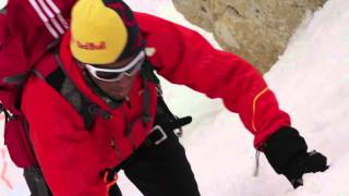 Valery Rozov Himalaya BASE Jump Story Clip Red Bull Shivling Mountain [upl. by Neeruam]