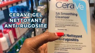 Revue gel nettoyant cerave anti rugosité cest comment [upl. by Nairam508]