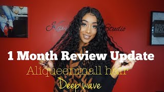 1 MONTH UPDATE REVIEW ALI QUEEN MALL DEEP WAVE [upl. by Tempa]