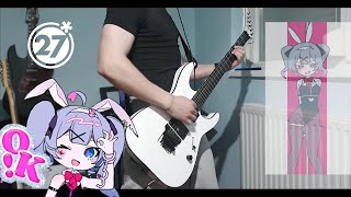 Rabbit Hole feat Hatsune Miku DECO27  guitar cover [upl. by Aneg916]