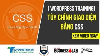 WordPress Training Tùy chỉnh giao diện WordPress bằng CSS CSS cơ bản [upl. by Doll]