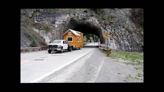 Towing a 24 Tiny House Over Red Mountain Pass [upl. by Africah]