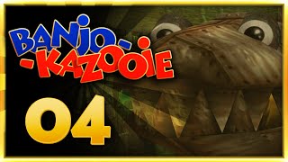 Banjo Kazooie 100  Part 4  Clankers Cavern  Gold Feather Greatness [upl. by Aeriell]