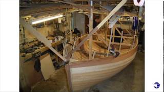 Timelapse film of the building of a Fowey River class dinghy Hull number 64 by Marcus Lewis [upl. by Suiraj]