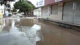 Río y calles céntricas de Juchitán después de las 6 de la tarde Inundación [upl. by Held]