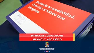 Entrega de Computadores Junaeb [upl. by Dallis]