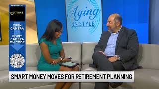 Joe Vitale with WNEM Aging in Style Smart Money Moves for Retirement Planning [upl. by Haerdna]