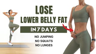 LOSE LOWER BELLY FAT in 7 Days🔥30 MIN Nonstop Standing Abs Workout  No Squat No Lunge No Jumping [upl. by Secnirp]