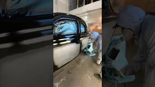 Spraying epoxy painting primer autobody 1940 ford coupe satisfying spraybooth restoration [upl. by Subocaj676]