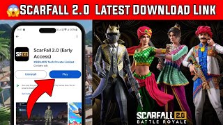 ScarFall 20 Update How to Download amp Install  Direct Play Store Link Available [upl. by Omura]