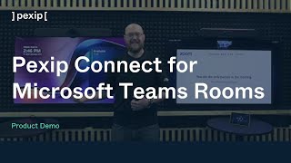 Pexip Connect for Microsoft Teams Rooms Demo [upl. by Jaqitsch]