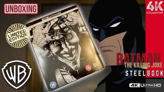 Batman  The Killing Joke 4k UltraHD Bluray limited edition steelbook unboxing [upl. by Atkinson]